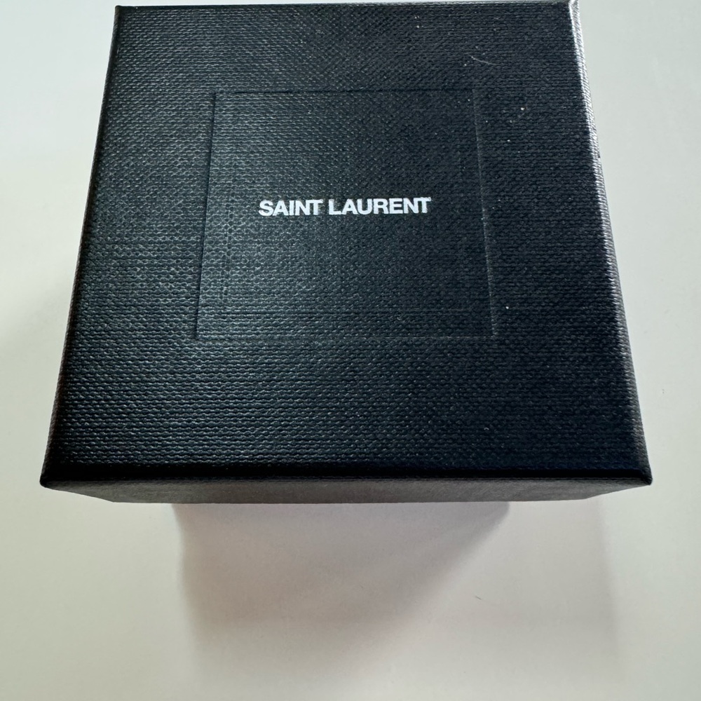 Saint Laurent Gold Palm Tree Earrings - Picture 5 of 6